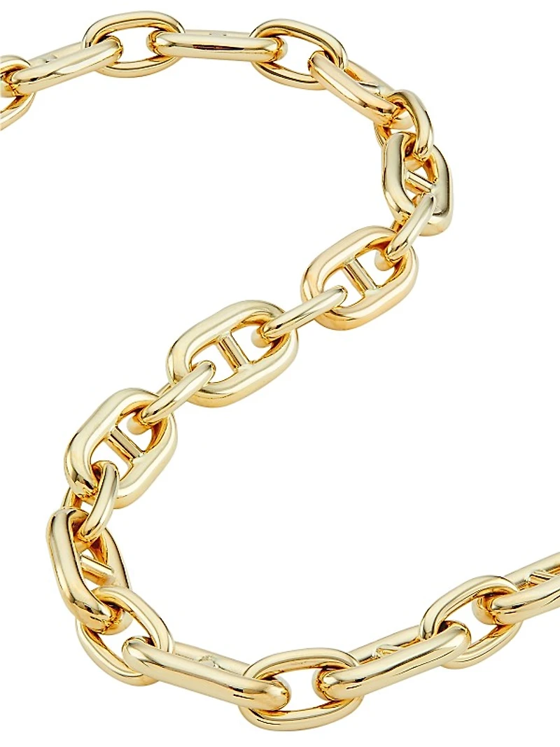 14K Yellow Gold Mariner-Chain Necklace