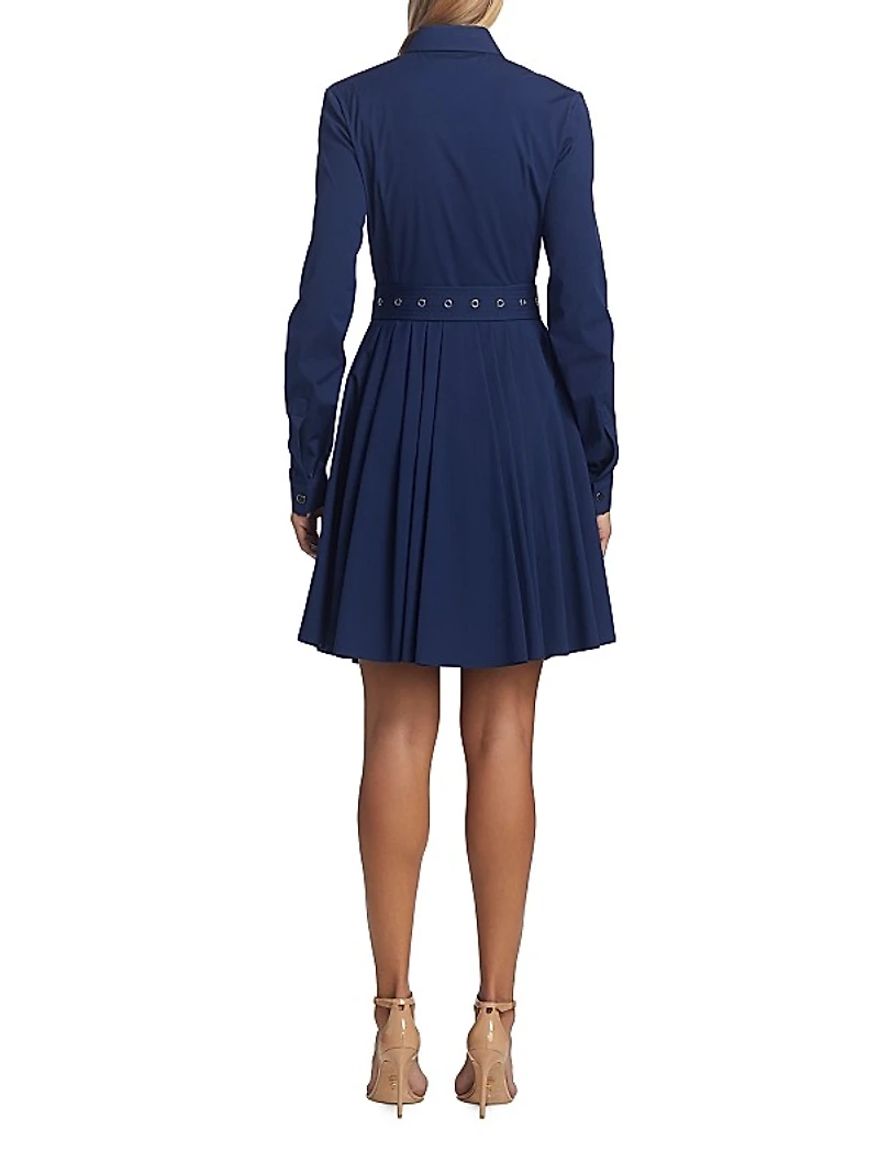 Cargo Belted Shirtdress