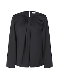 Presley Draped Satin Top