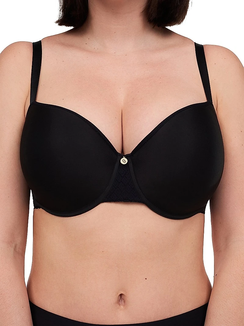 Lucie Stretch-Lace Memory Foam Demi Bra