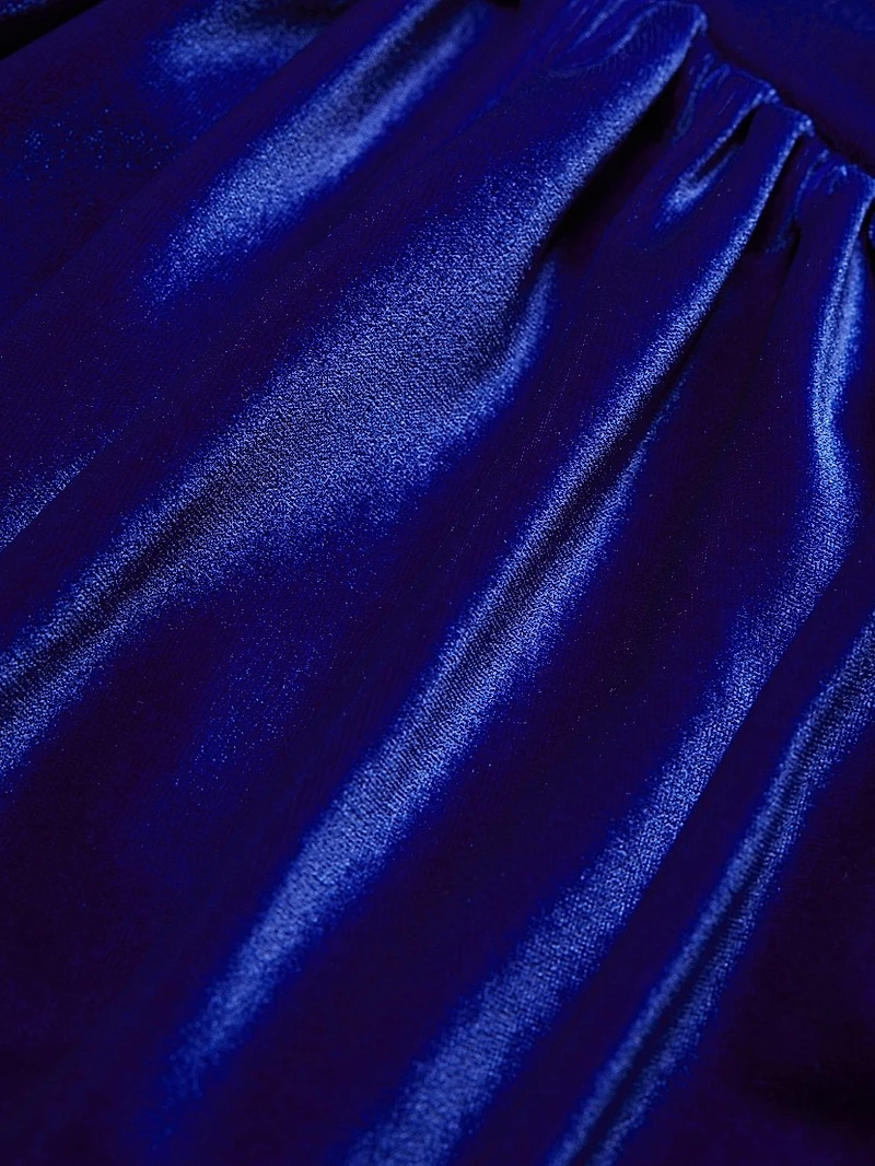 Fance Velvet Ruched Minidress