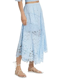 Calla Lace Midi Skirt