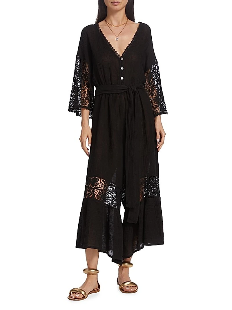 Magda Belted Jumpsuit