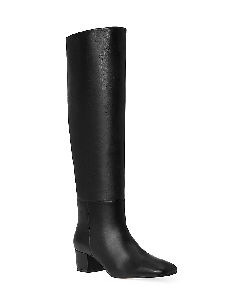Nancy Leather Tall Boots