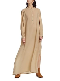 Valery Long Split Caftan