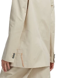 Blaire Relaxed Cotton Blazer