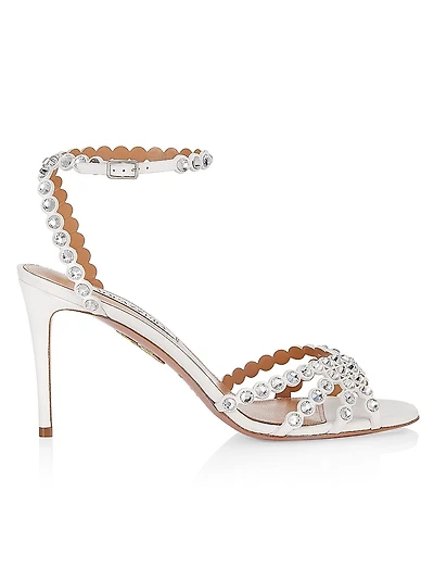 Tequila 85MM Bead & Leather Sandals