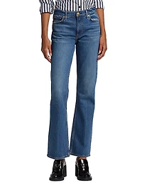 Peyton Bootcut Mid-Rise Jeans