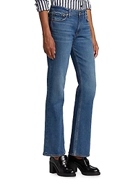 Peyton Bootcut Mid-Rise Jeans