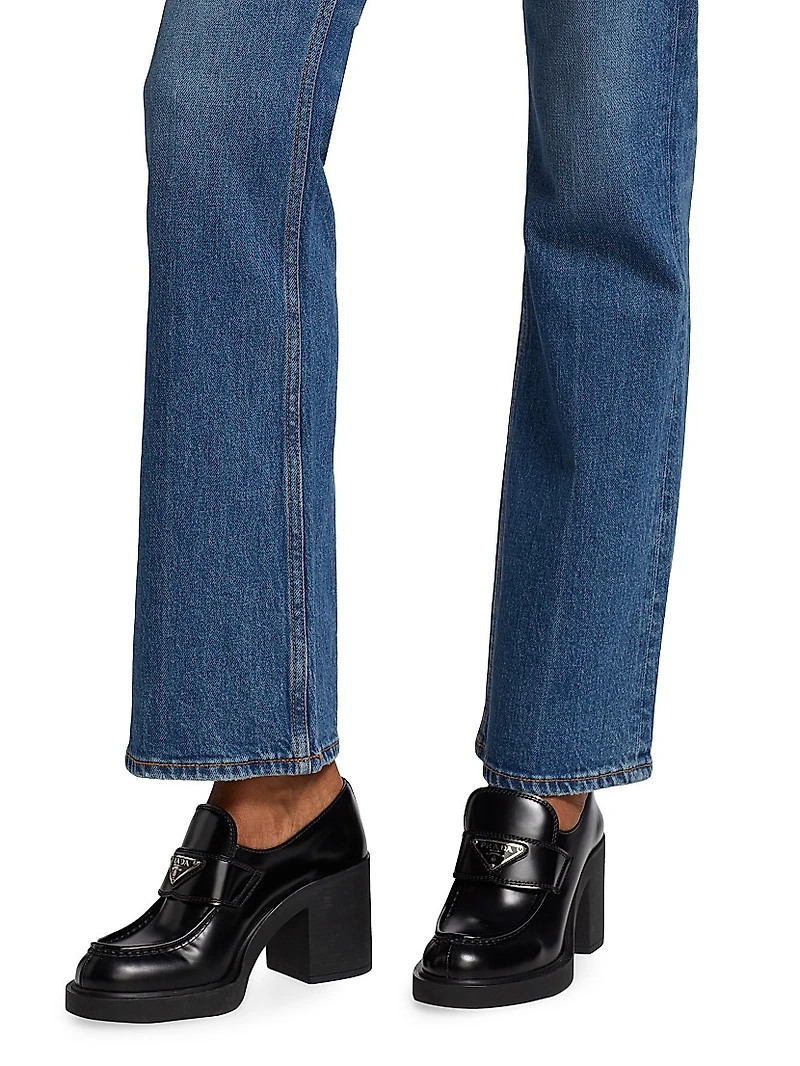 Peyton Bootcut Mid-Rise Jeans