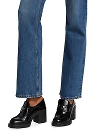 Peyton Bootcut Mid-Rise Jeans