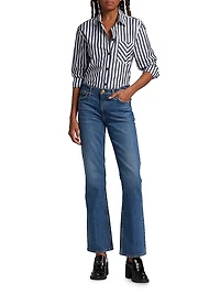 Peyton Bootcut Mid-Rise Jeans