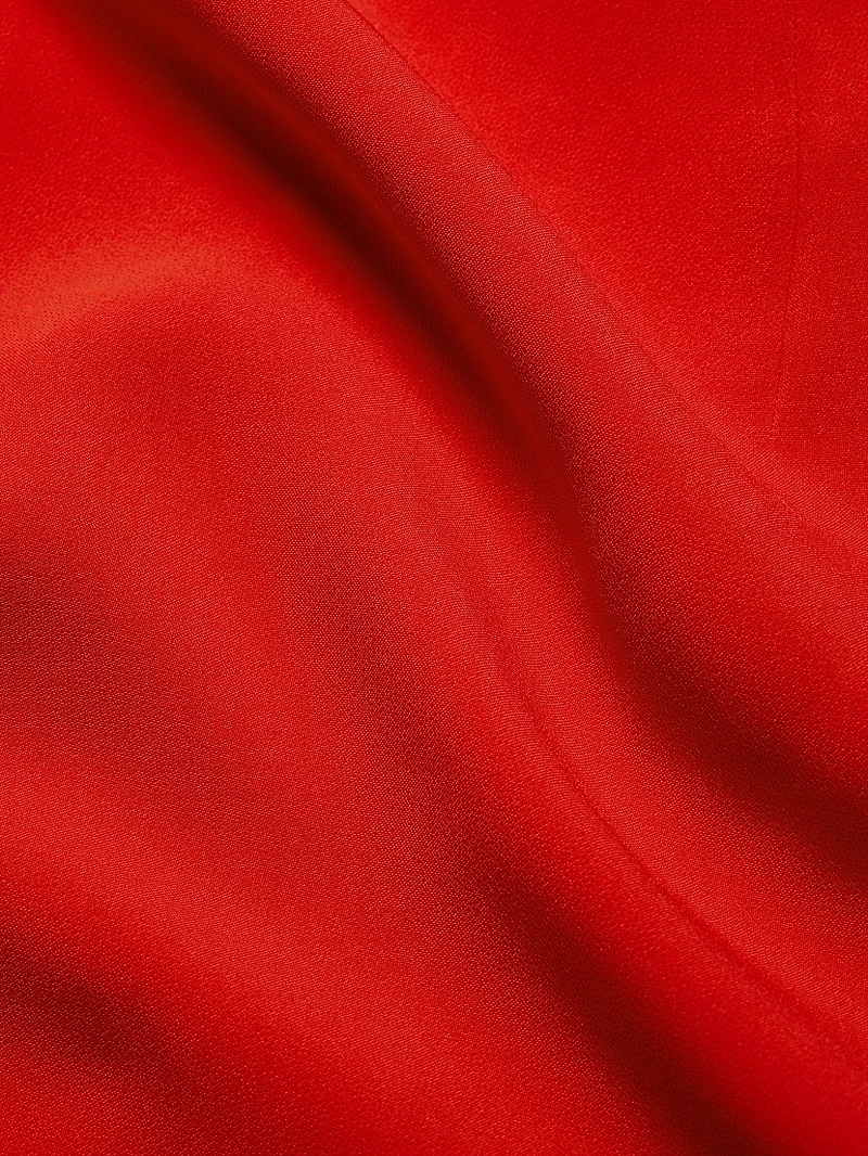 Bella One-Shoulder Bow Minidress