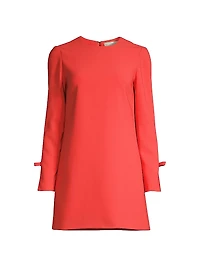 Lily Long-Sleeve Shift Dress