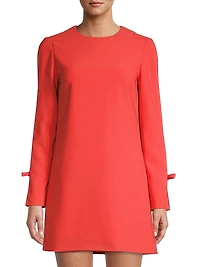 Lily Long-Sleeve Shift Dress
