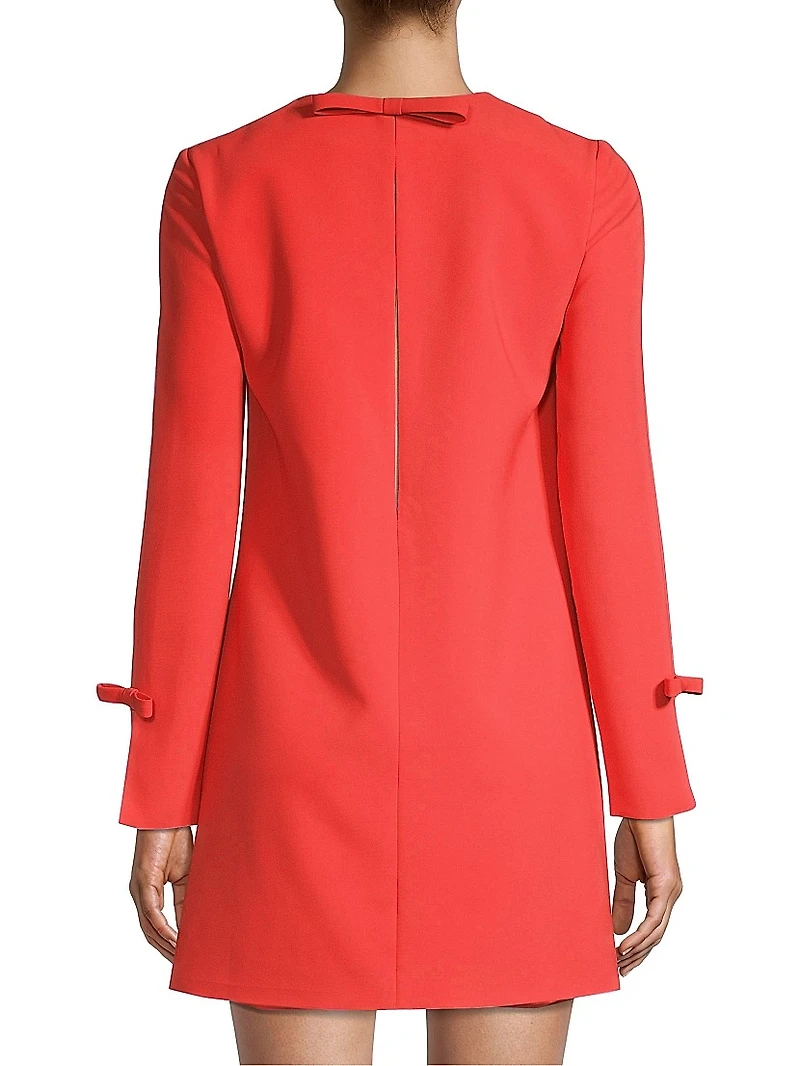 Lily Long-Sleeve Shift Dress