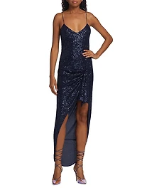 Koren Sequined Maxi Dress