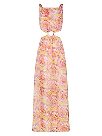 Paros Tie-Dye Maxi Dress