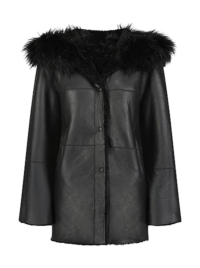 Reversible Shearling Lamb Jacket