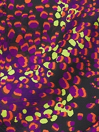 Printed Off-The-Shoulder Midi-Dress