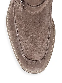 Sonja Suede Buckle Bootie