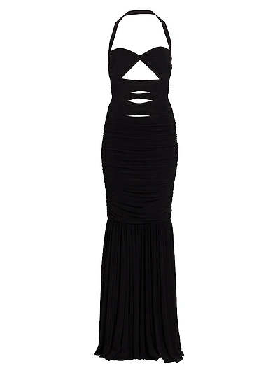 Peekaboo Mio Fishtail Gown