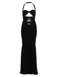 Peekaboo Mio Fishtail Gown