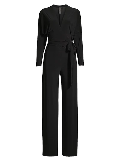 Dolman Wrap Jumpsuit