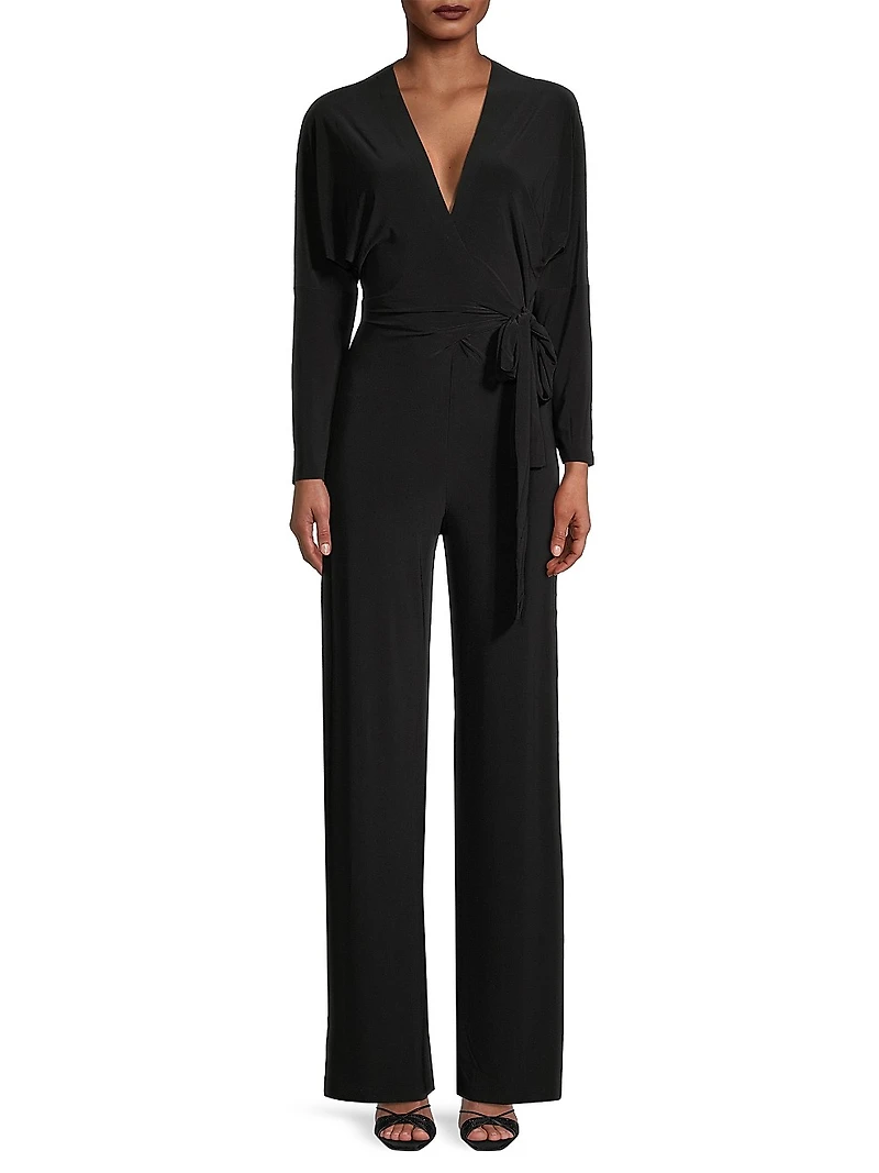 Dolman Wrap Jumpsuit