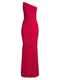 Diana Fringed Fishtail Gown