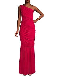 Diana Fringed Fishtail Gown