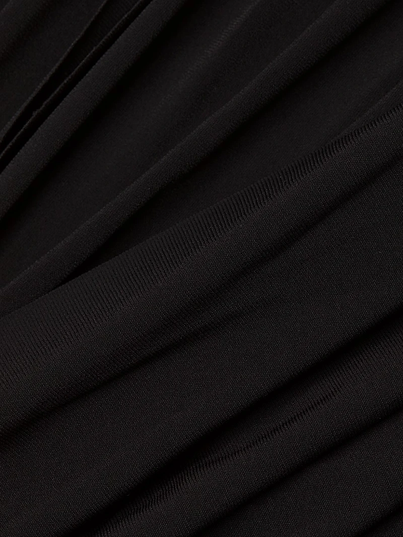 4-Tiered Butterfly Knee-Length Dress