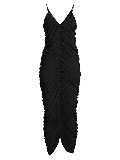 Diana Ruched Slip Gown