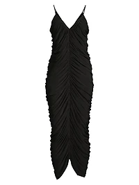 Diana Ruched Slip Gown