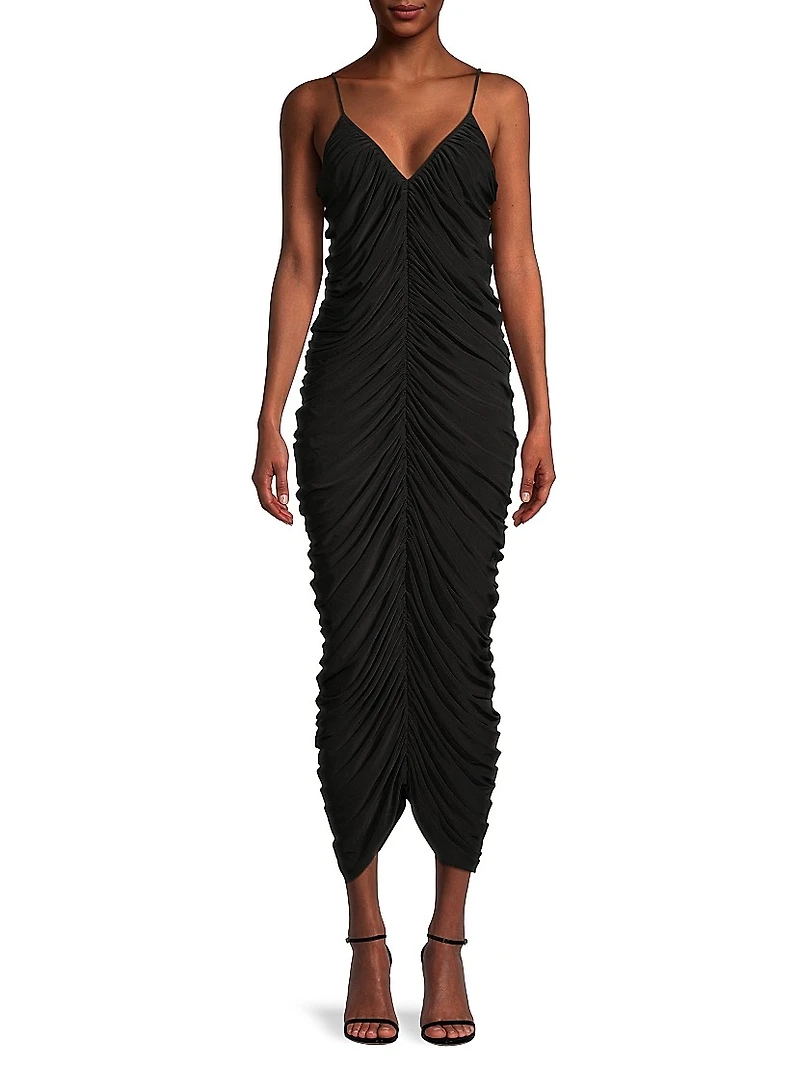 Diana Ruched Slip Gown