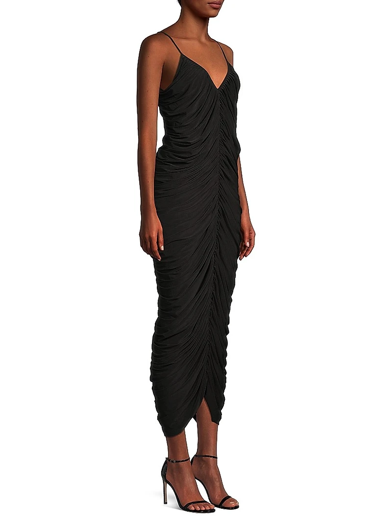 Diana Ruched Slip Gown