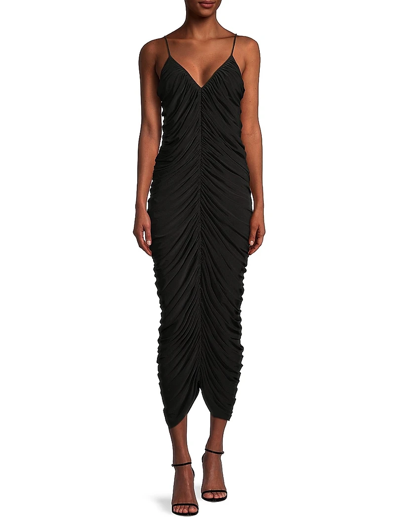 Diana Ruched Slip Gown