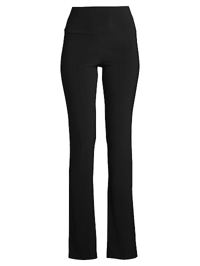 Stretch Boot-Cut Pants