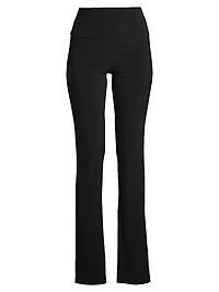 Stretch Boot-Cut Pants