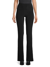 Stretch Boot-Cut Pants