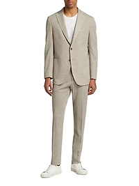 COLLECTION Wool & Cotton-Blend Suit