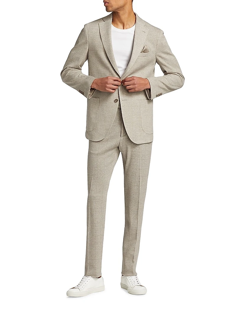 COLLECTION Wool & Cotton-Blend Suit