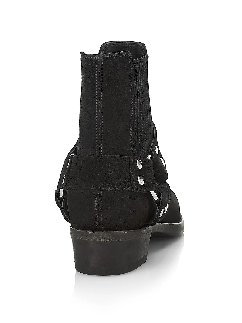 Cavalry Suede Ankle Boots