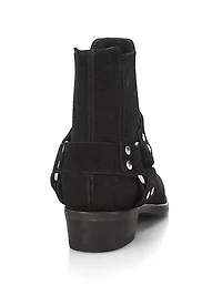 Cavalry Suede Ankle Boots