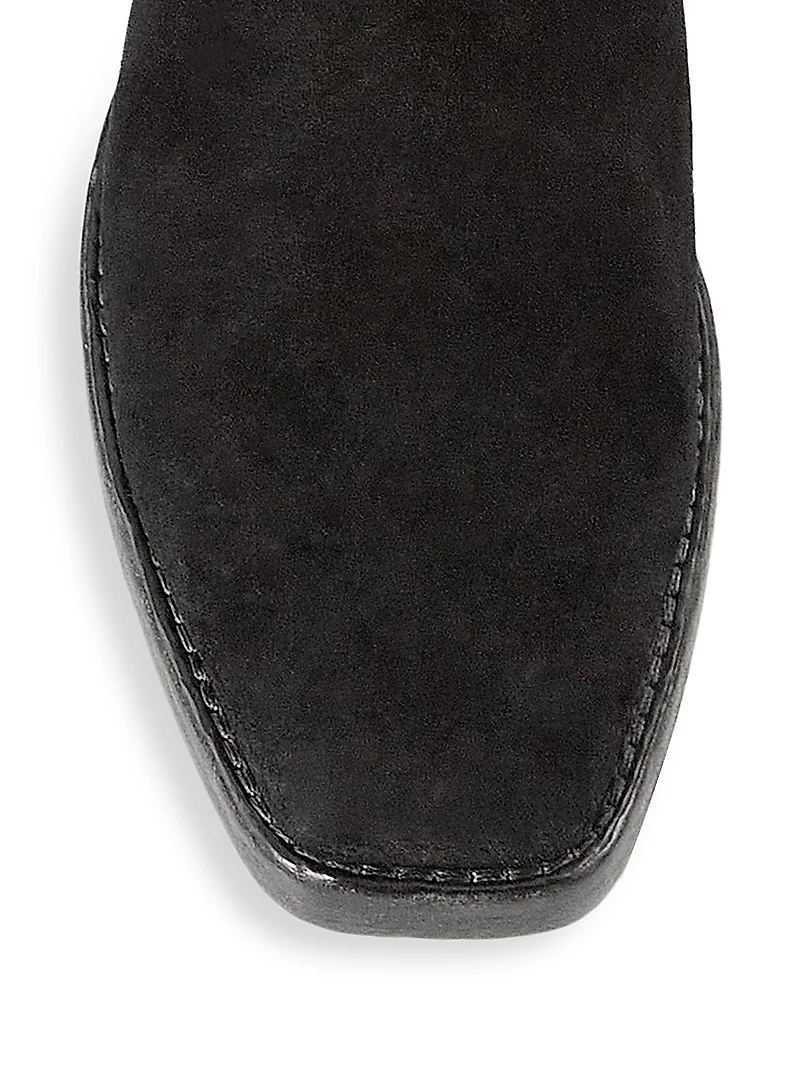 Cavalry Suede Ankle Boots