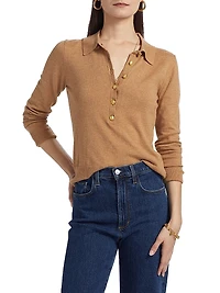 Sterling Knit Polo Sweater