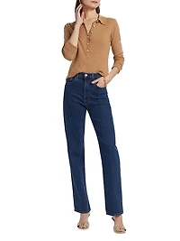 Sterling Knit Polo Sweater