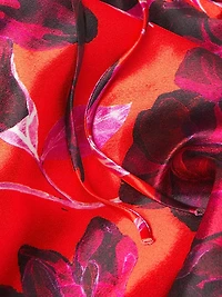Bella Floral Cut Out Maxi Dress