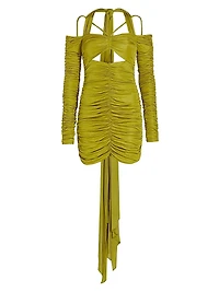 Scorpio Ruched Minidress