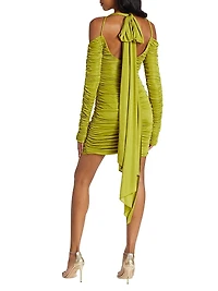 Scorpio Ruched Minidress